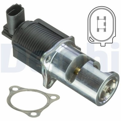 DELPHI AGR Ventil Für RENAULT OPEL VAUXHALL Avantime Espace III Kasten 4412634