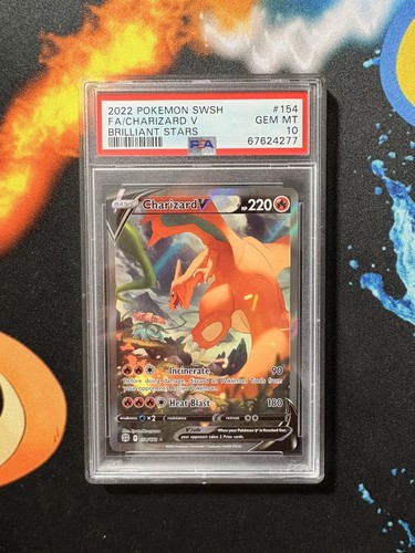 Charizard V graded PSA 10 for sale on eBay