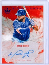 2018 Panini Diamond Kings DAVID ORTIZ Purple FOTL Autograph AUTO Signature 2/5
