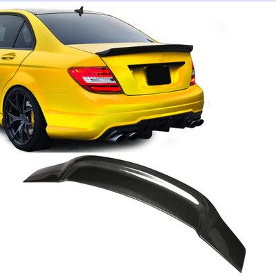 Kuafu Trunk Duckbill Spoiler Compatible 2008-2014 Mercedes Benz W204 C-Class