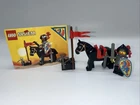 Lego 6009 Black Knight Vintage Castle Set 100% Complete with Instructions