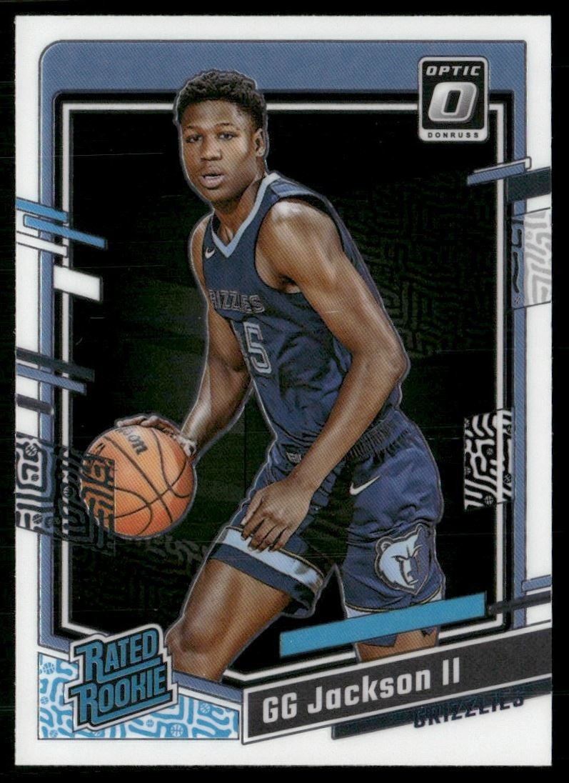 GG Jackson II Rookie 2023-24 Donruss Optic Memphis Grizzlies #228