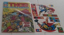 CAPITAN AMERICA E THOR  CORNO  n° 187 - " 1° SERIE  " del 1979 CON ADESIVI