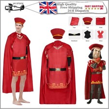 Cosplay Shrek the Lord Farquaad Knight Armor Costume Halloween Carnival Suit