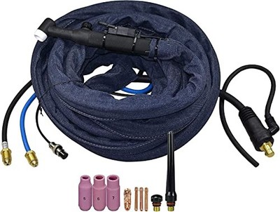  SR WP 18FV TIG Welding Torch Complete With Flexible & Gas Valve Head Water 