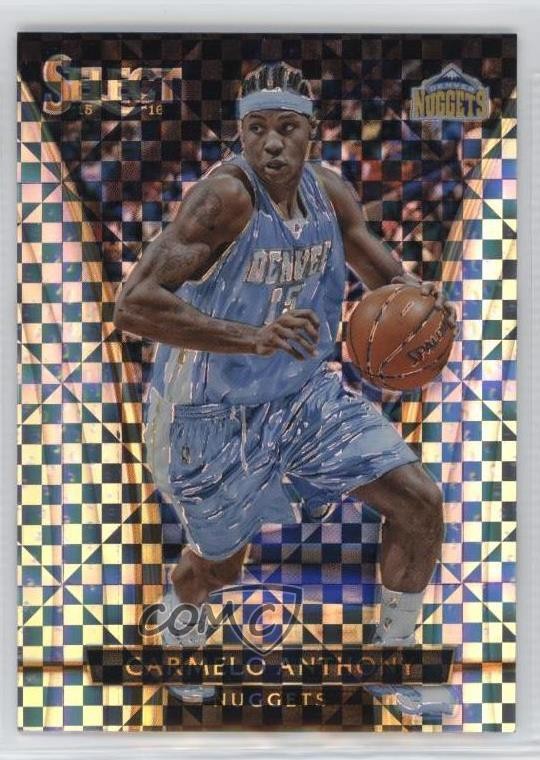 2015-16 Panini Select Courtside Silver Prizm Carmelo Anthony #295 HOF 6ns