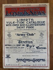 The Illustrated London News Nov 25 & Dec 9 1916 WWI Somme Tank Centerfolds Ad Co