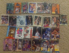 Karl Malone, Patrick Ewing, John Stockton, & Jeff Hornacek NBA Lot (27 Cards)