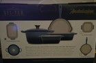NIB Bel-Fer by Dwellsix 14” Rectangle Baker Blue Andalusian Collection — photo 2