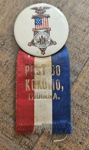 KOKOMO INDIANA GAR BADGE / POST 30