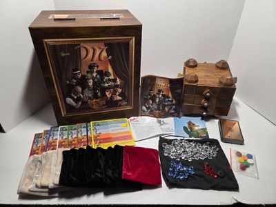 Rare Master Thieves Wooden Box Board Game Zoch Verlag 100% Complete 2004