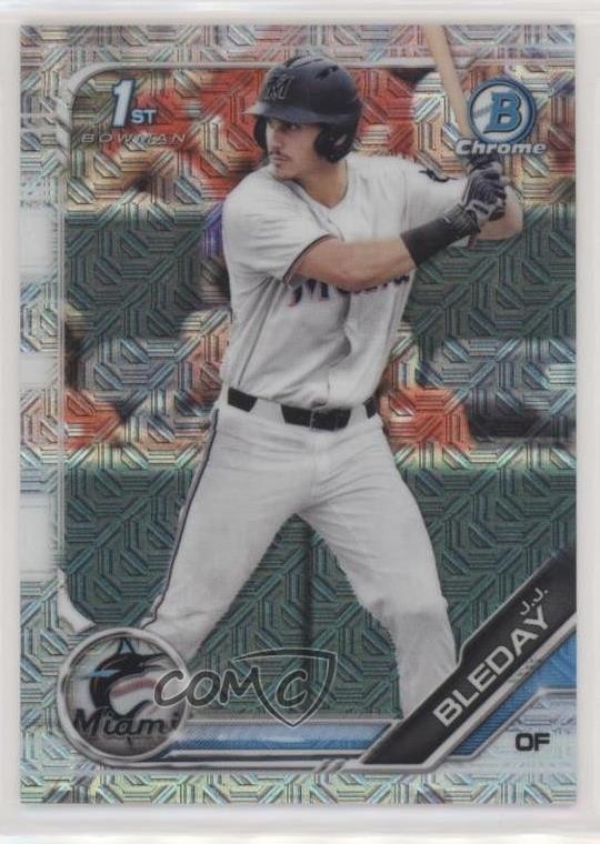 2019 Bowman Draft Chrome Mojo Refractor JJ Bleday #BDC-150 0b67