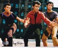 GEORGE CHAKIRIS signed (WEST SIDE STORY) Bernardo 8X10 photo BECKETT BF81473