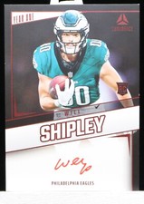 2024 Panini Luminance Will Shipley Year One Auto RC Red Ink #YOS-WSY Eagles