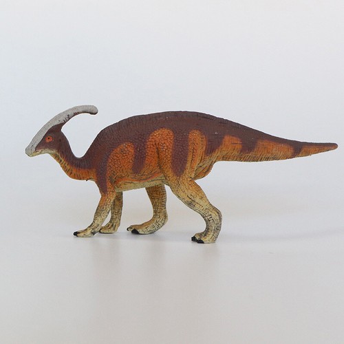 Jurassic Realistic Parasaurolophus Dinosaur Figure Model For Kids Dino Toy Gift - Picture 1 of 3