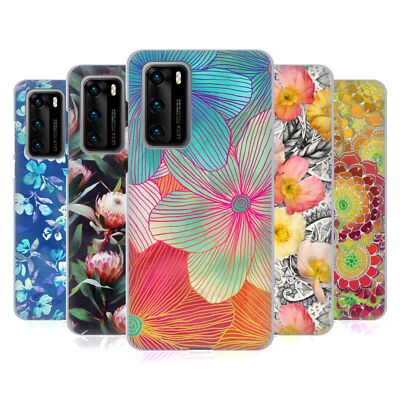 OFFICIAL MICKLYN LE FEUVRE FLORALS 2 SOFT GEL CASE FOR HUAWEI PHONES 4