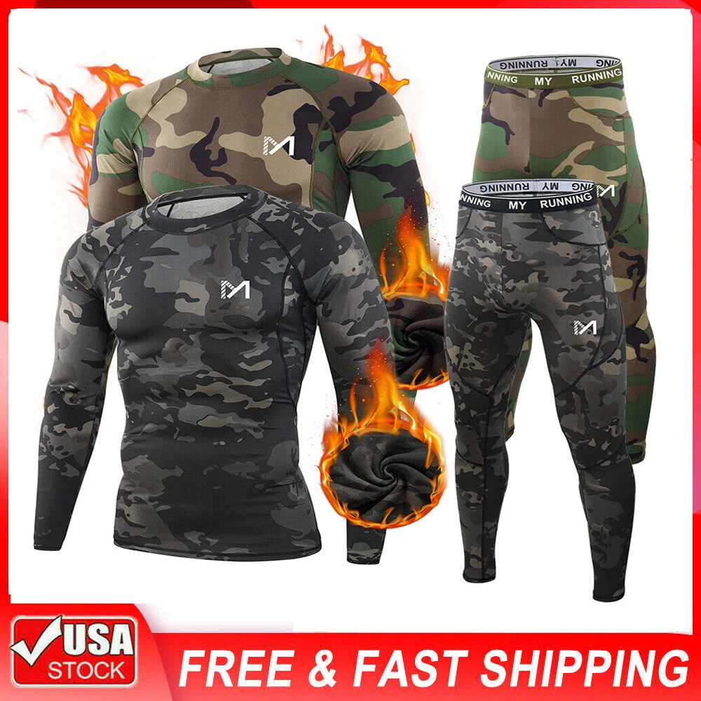 Thermal Underwear for Men Winter Base Layer Set Tops & Long Johns Compression US
Opens in a new wind