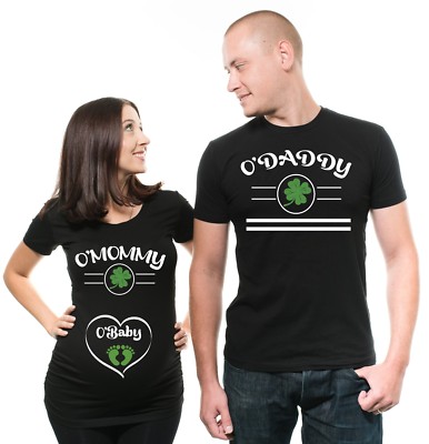 St Patrick day Pregnancy announcement 