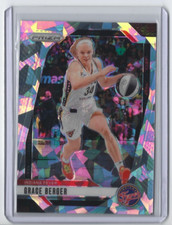 Grace Berger 2024 Panini WNBA Prizm #89 Cracked Ice Prizm Indiana Fever