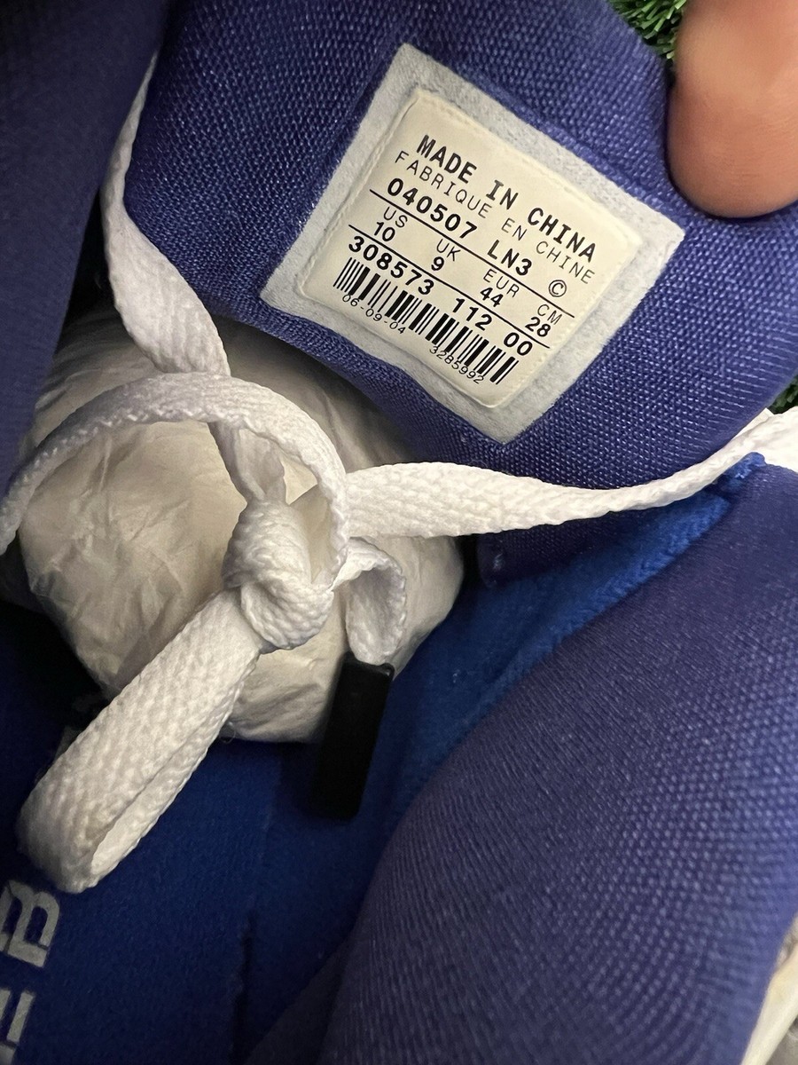 VTG? Sz 10 - Nike Air ZOOM Generation LeBron James OG Royal  display picture 3