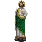 San Judas Tadeo 16 Inch Resin Statue Finely Finished 19542 Imagen Nueva