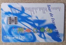 télécarte F896 / N° commençant par 7 / envoi suivi