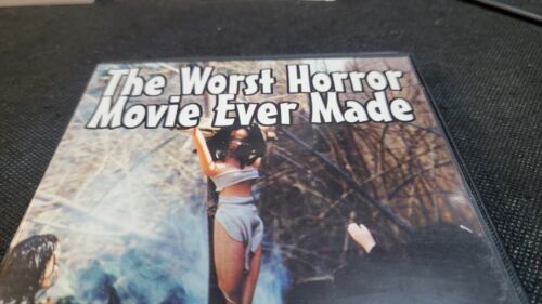 THE WORST HORROR MOVIE EVER MADE (2005) DVD ULTRA RARE COVER LOW PRINT OOP - Picture 2 of 7