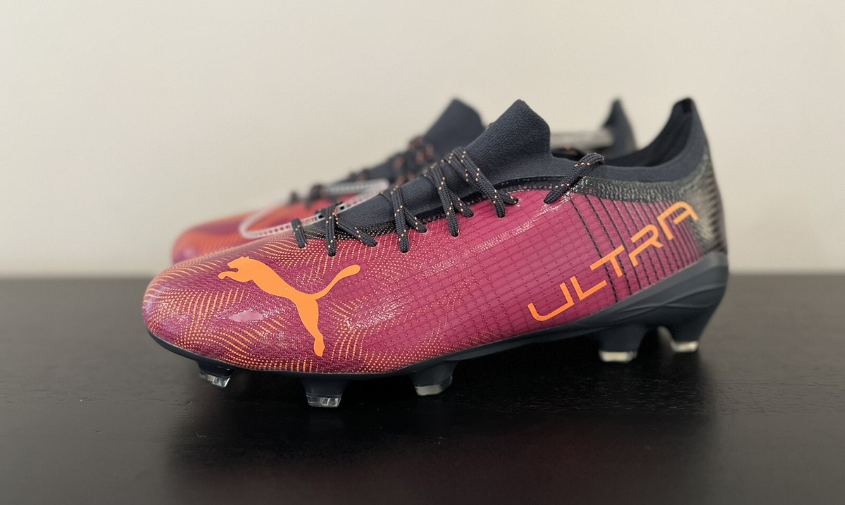 Puma 106698-03 Mens Ultra 2.4 FG AG Soccer Cleats Purple 
