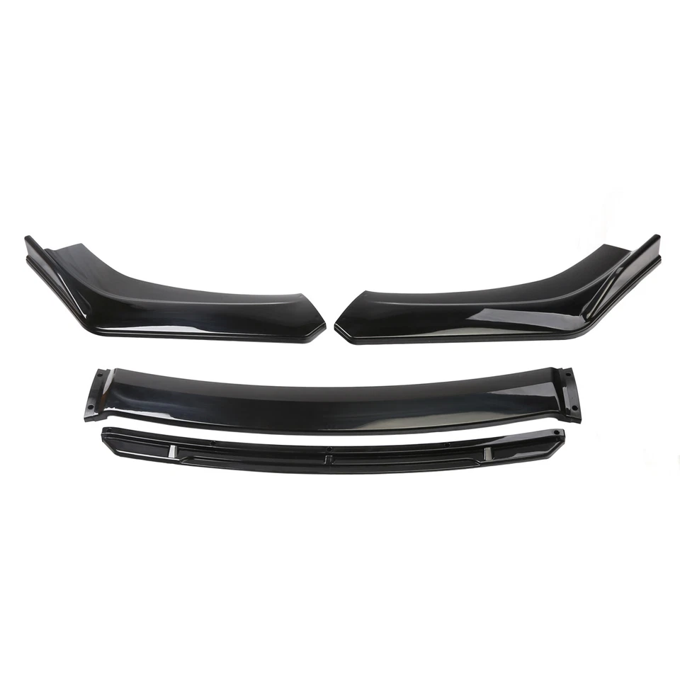 For HYUNDAI VELOSTER 2012-2021 Gloss Front Bumper Lip Splitter Diffuser Body Kit Foto 4 de 4