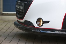 Frontspoiler Peugeot 208 Black-Look ABS Spoiler Lippe VERSANDKOSTENFREI NEU