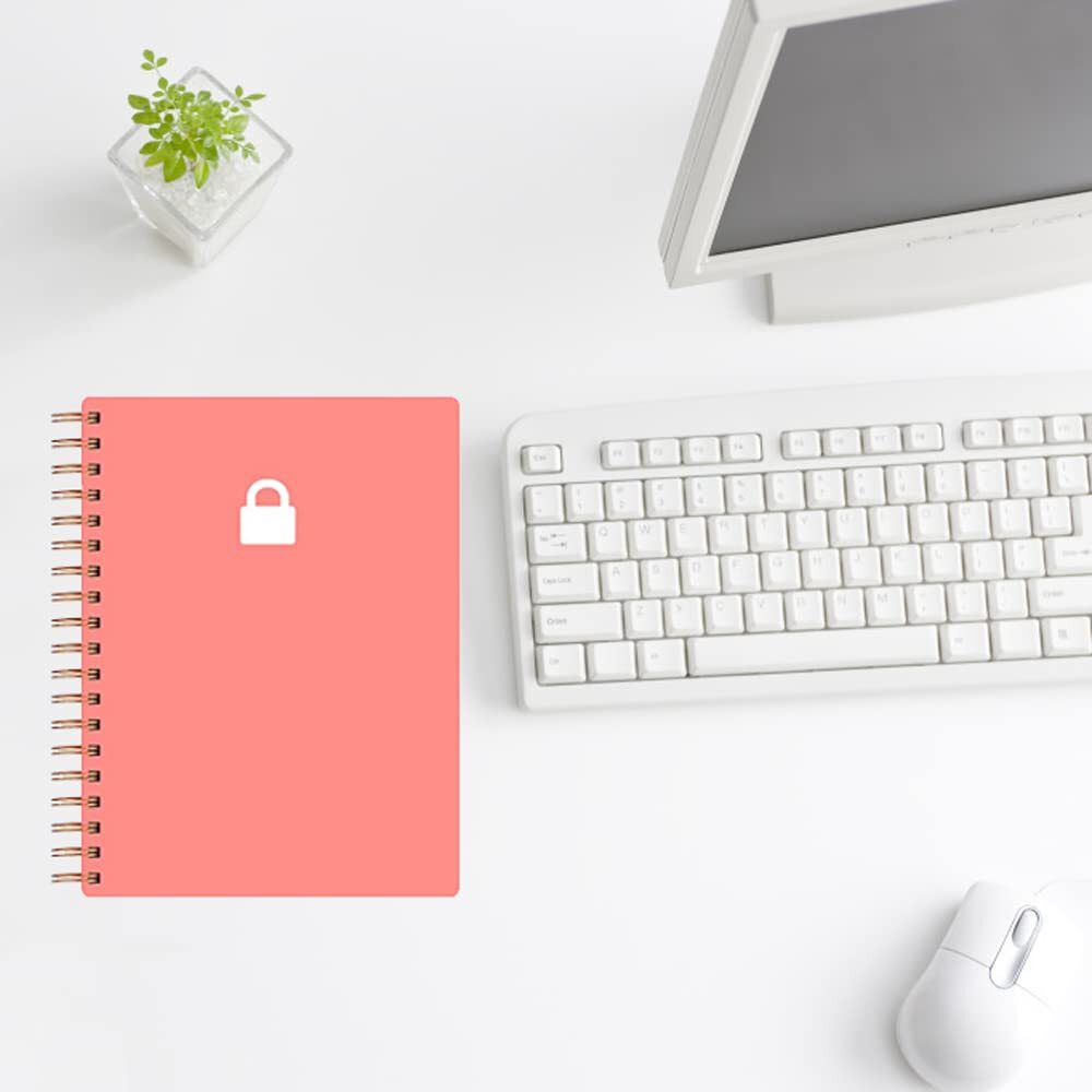 Spiral Address and Telephone Logbook with A-Z Alphabetical Tabs Organizer