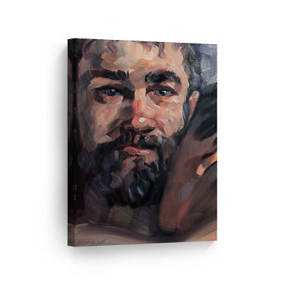 Sexy Homosexual Couple Making Love LGBT Half Nude Gay Canvas Wall Art