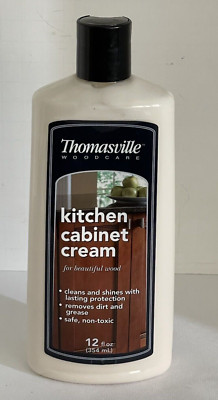 Thomasville Wood Care KITCHEN CABINET CREAM Cleans Shines Protects Restores