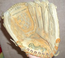 Vtg. RAWLINGS KEN GRIFFEY JR. leather baseball glove RBG90