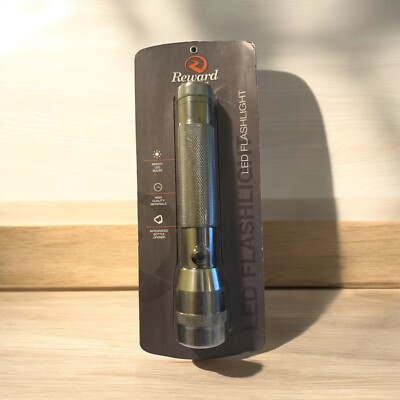 Reward Performance Led Flashlight 8  X 1.75  Textured Grip
