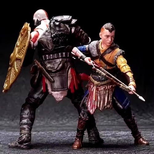 Action Figure Atreus God Of War Ragnarok 17cm Sony Videogame Playstation New - Foto 4 di 4