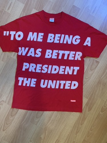 Supreme Goodfellas Tee Red Large 2008 