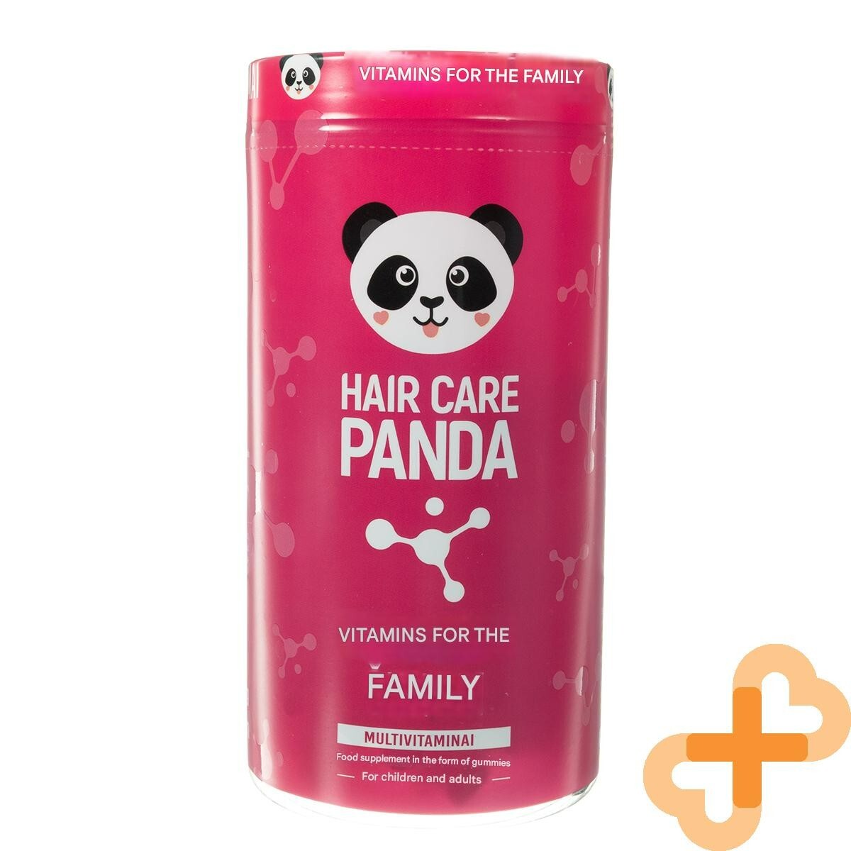 HAIR CARE PANDA 60 Gummies Family Supplement Vitamins Minerals Immune Support
