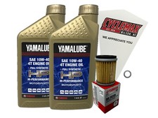 Cyclemax OEM Full Synthetic Oil Change Kit fits 2005-2025 Yamaha TTR230