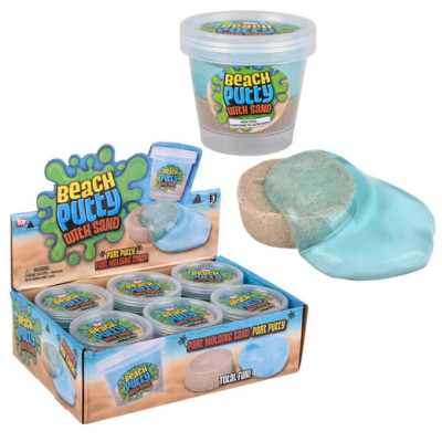 Beach Putty Slime with Molding Sand Fun Party Favor
