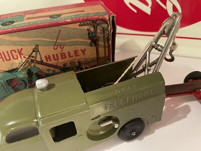 Hubley Bell Telephone Truck With Original Box. Mint Condition. | eBay