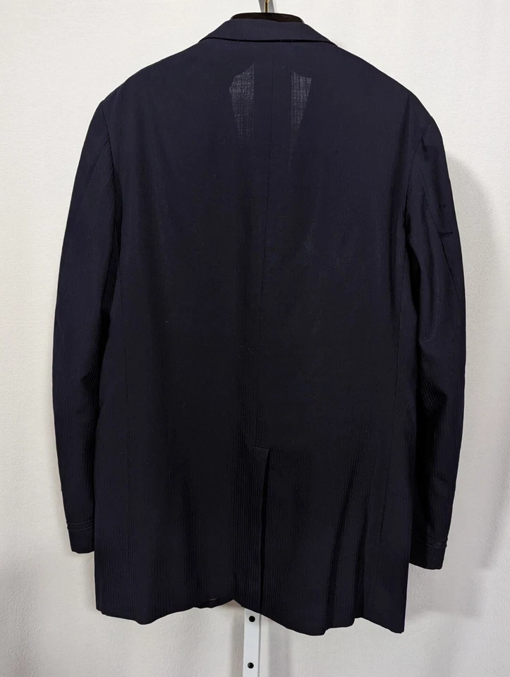 Chaqueta Blazer Chipp NYC Vintage Años 40 Rayas EE. UU. Rockabilly 40 Mediados de Siglo Foto 3 de 4