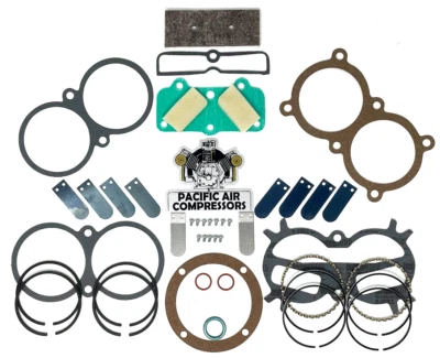 2Z499 SPEEDAIRE Rebuild Kit For Old VT, 2-3/4 Bore Pumps Sears Speedaire Wards