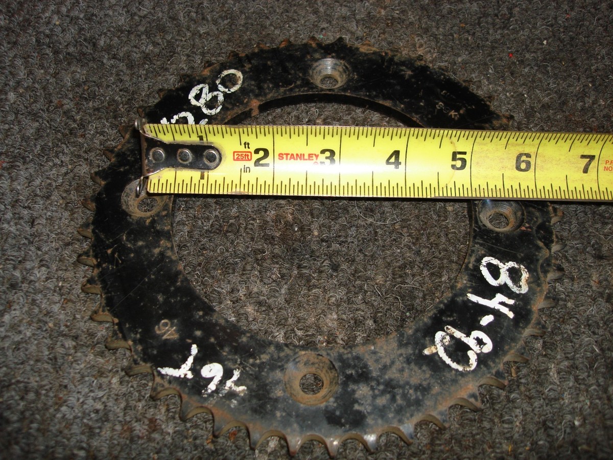 YAMAHA NEW STEEL SUNSTAR 39K REAR DRIVE SPROCKET 46 TOOTH 1984