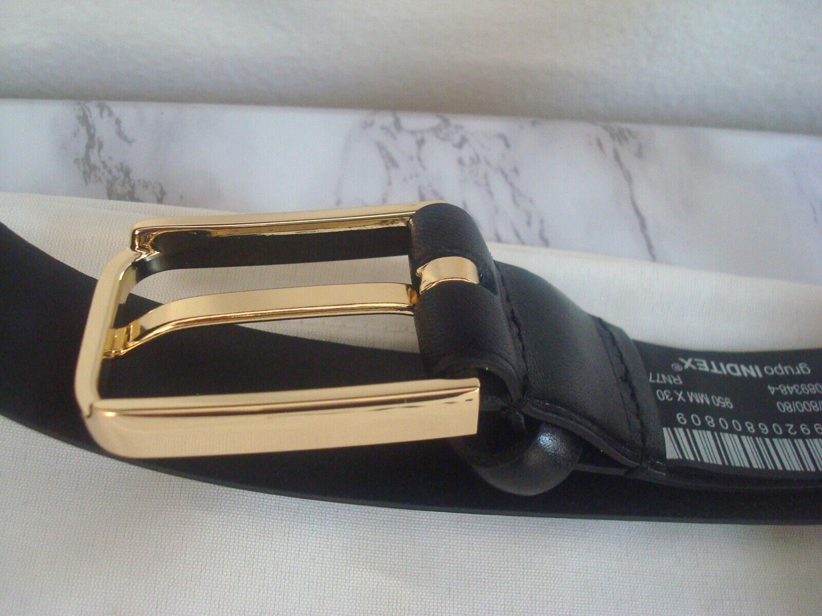 NWT Zara Black Leather Women display picture 3
