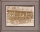Washington D.C. Sight Seeing Tour Bus Cabinet Photo ca. 1917-1918