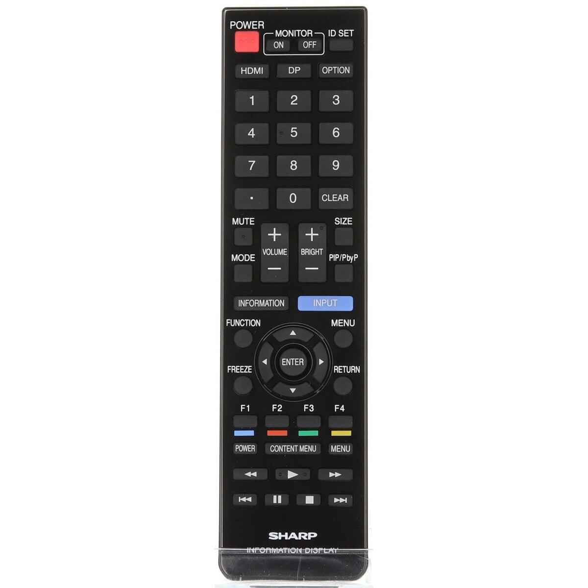 Пульт дистанционного управления монитором Sharp RRMCG1019MPPZ