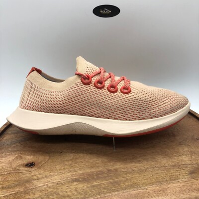 Allbirds Mens Tree Dasher Flame Coral Running Shoes Sneakers