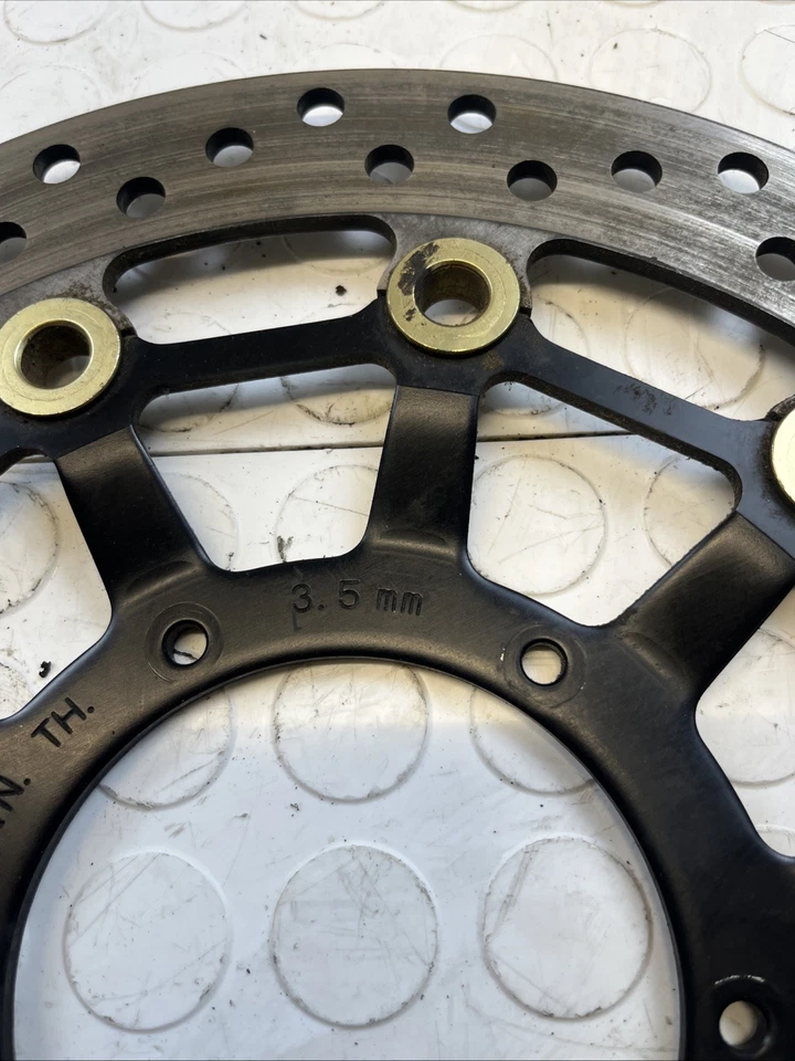 Rotor de disco de freno delantero izquierdo Honda CBR600RRR 2007-2011 OEM Foto 4 de 4