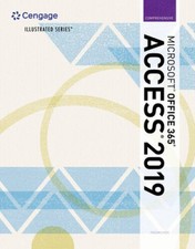 Illustrated Microsoft Office 365  Access 2019 Comprehensive MindTap Cou - GOOD